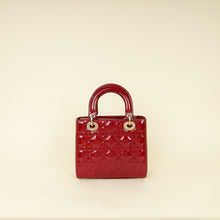 Christian Dior Red Lady Dior Small Bag