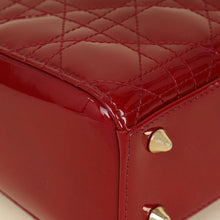 Christian Dior Red Lady Dior Small Bag