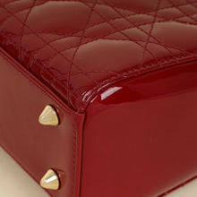 Christian Dior Red Lady Dior Small Bag