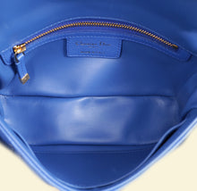 Christian Dior Royal Blue Caro Cannage Flap Small Bag