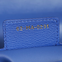 Christian Dior Royal Blue Caro Cannage Flap Small Bag