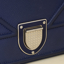 Christian Dior Blue Diorama Flap Shoulder Bag
