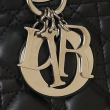 Christian Dior Black Lady Dior Large Bag