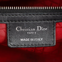 Christian Dior Black Lady Dior Large Bag