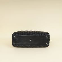 Christian Dior Black Lady Dior Large Bag