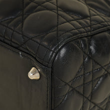 Christian Dior Black Lady Dior Large Bag