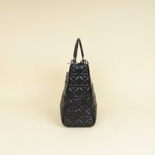 Christian Dior Black Lady Dior Large Bag