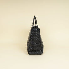 Christian Dior Black Lady Dior Large Bag