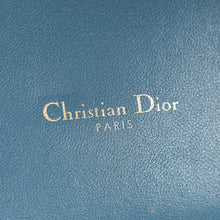 Christian Dior Teal Blue Saddle Long Wallet on Chain