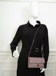 Christian Dior Plum My Dior Daily Pouch with Chain