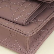 Christian Dior Plum My Dior Daily Pouch with Chain