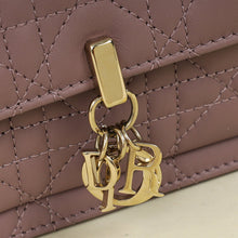 Christian Dior Plum My Dior Daily Pouch with Chain