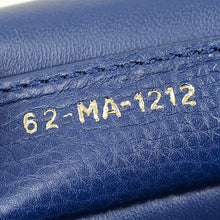 Christian Dior Royal Blue Caro Cannage Flap Medium Bag