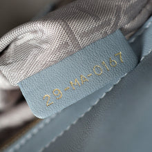 Christian Dior Grey Blue Lady Dior My ABCDior Small Bag