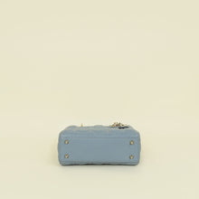 Christian Dior Grey Blue Lady Dior My ABCDior Small Bag