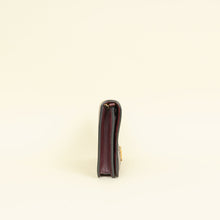 Christian Dior Burgundy J'Adior Wallet on Chain