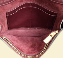 Christian Dior Burgundy J'Adior Wallet on Chain