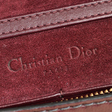Christian Dior Burgundy J'Adior Wallet on Chain
