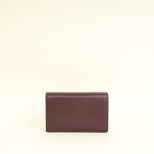 Christian Dior Burgundy J'Adior Wallet on Chain