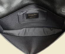 Christian Dior Black Lady Dior Convertible Chain Clutch