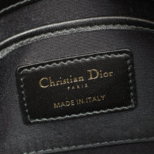 Christian Dior Black Lady Dior Convertible Chain Clutch