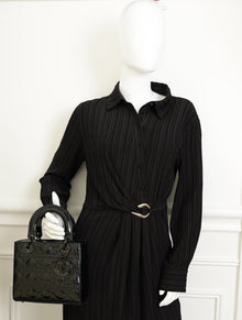 Christian Dior Black Lady Dior Small Bag