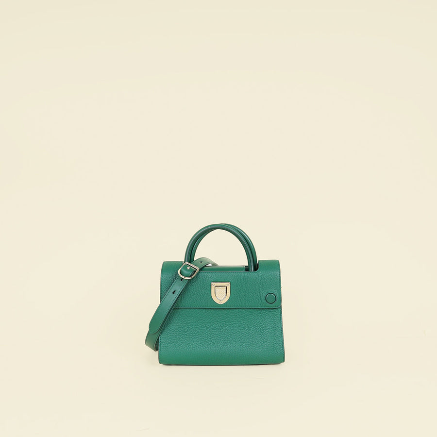 Christian Dior Green Diorever Mini Bag