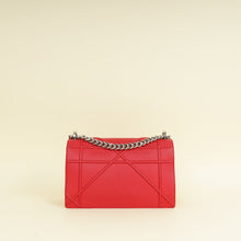 Christian Dior Red Diorama Medium Flap Bag