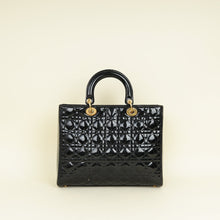 Christian Dior Black Lady Dior Large Bag