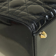 Christian Dior Black Lady Dior Large Bag