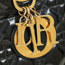Christian Dior Black Lady Dior Large Bag