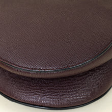 Christian Dior Burgundy Medium Saddle Bag