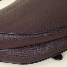 Christian Dior Burgundy Medium Saddle Bag