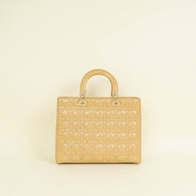 Christian Dior Beige Lady Dior Large Bag