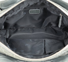 Christian Dior Grey Cannage Quilted Lady Boston Bag