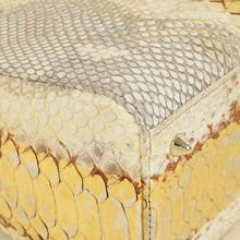 Christian Dior Bicolor Python Lady Dior Medium Bag