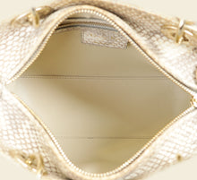 Christian Dior Bicolor Python Lady Dior Medium Bag
