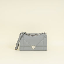 Christian Dior Grey Diorama Medium Shoulder Bag