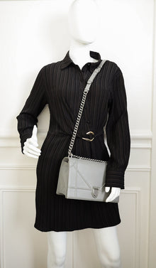 Christian Dior Grey Diorama Medium Shoulder Bag
