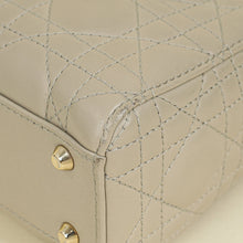 Christian Dior Beige Lady Dior Mini Chain Dragonfly Bag