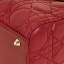 Christian Dior Red Lady Dior Medium Bag