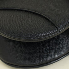 Christian Dior Black Mini Saddle Bag with Strap