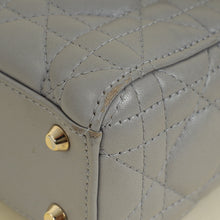 Christian Dior Grey Lady Dior Mini Chain Bag