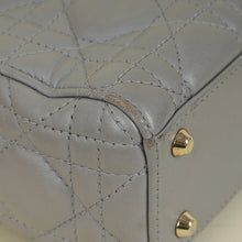 Christian Dior Grey Lady Dior Mini Chain Bag