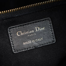 Christian Dior Black Lady Dior My ABCDior Small Bag w/ Twilly