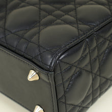 Christian Dior Black Lady Dior My ABCDior Small Bag w/ Twilly