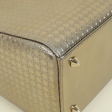 Christian Dior Champaign Microcannage Lady Dior Medium Bag