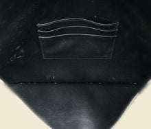 Christian Dior Black Saddle Pouch