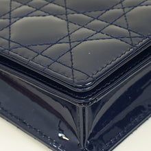 Christian Dior Navy Lady Dior Pouch on Chain