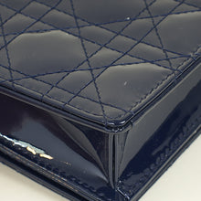 Christian Dior Navy Lady Dior Pouch on Chain